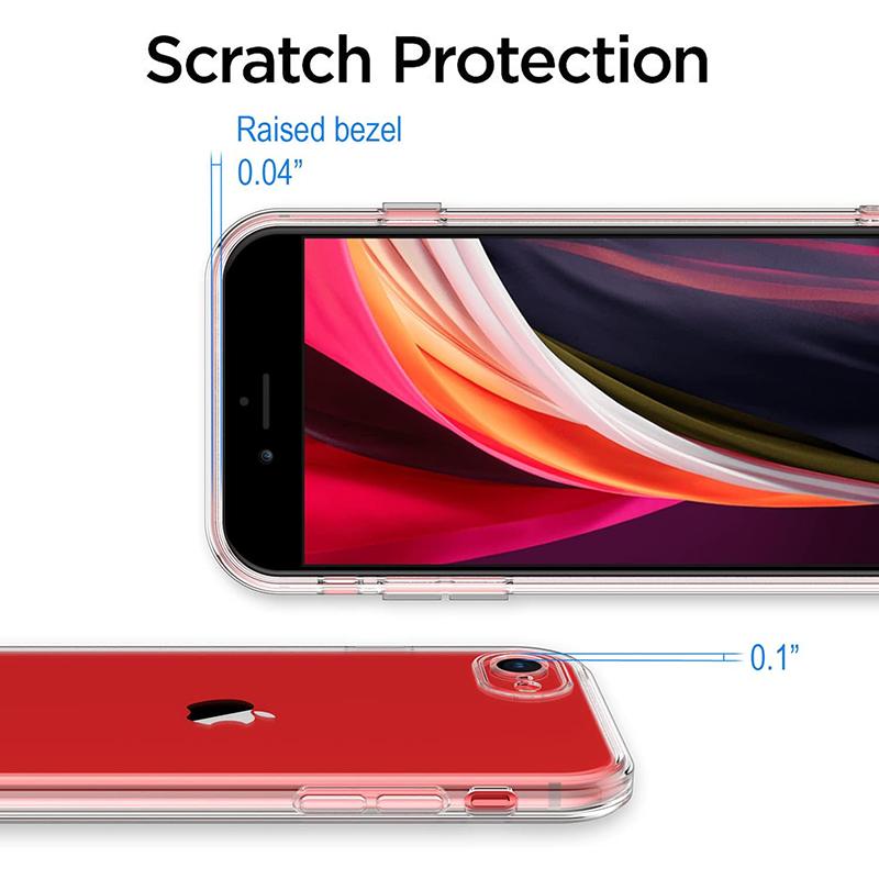 Ultra Thin Silicone Clear Case For iPhone SE  2022 2020 2016 Transparent TPU Back Cover For iPhone 5 5S 6 6S 7 8 SE 2 3 4