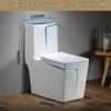 Colorful Anti-odor Water-Saving Ceramic Toilet for Small Bathrooms