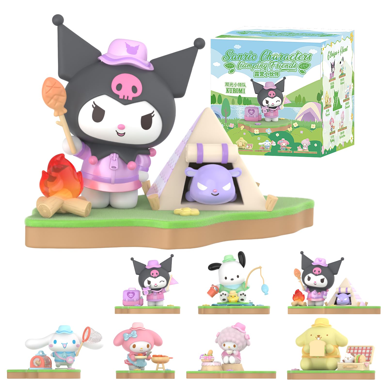 

TOP TOY Персонажи Sanrio Серия Сладкие конфеты [1 шт.] Гачапон Фигурка в слепой коробке Мягкий винил ПВХ Премиальная игрушка Подарок на день рождения для персонажа Куроми