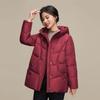 XueZhongFei Women's Hooded Down Jacket X40144414F
