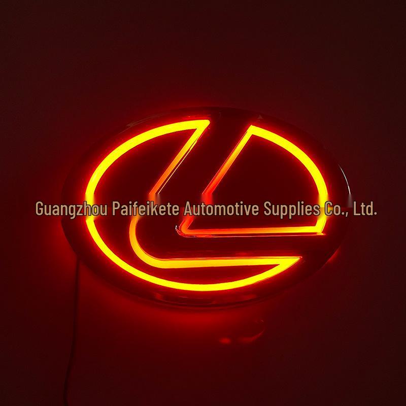 5D LED Rear Trunk Emblem Light for Lexus ES240/300/450H