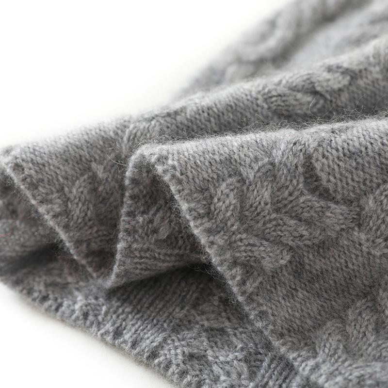 2025 Women's Cashmere Knit Headwrap: High-End, Warm Ear Protection for Fall/Winter