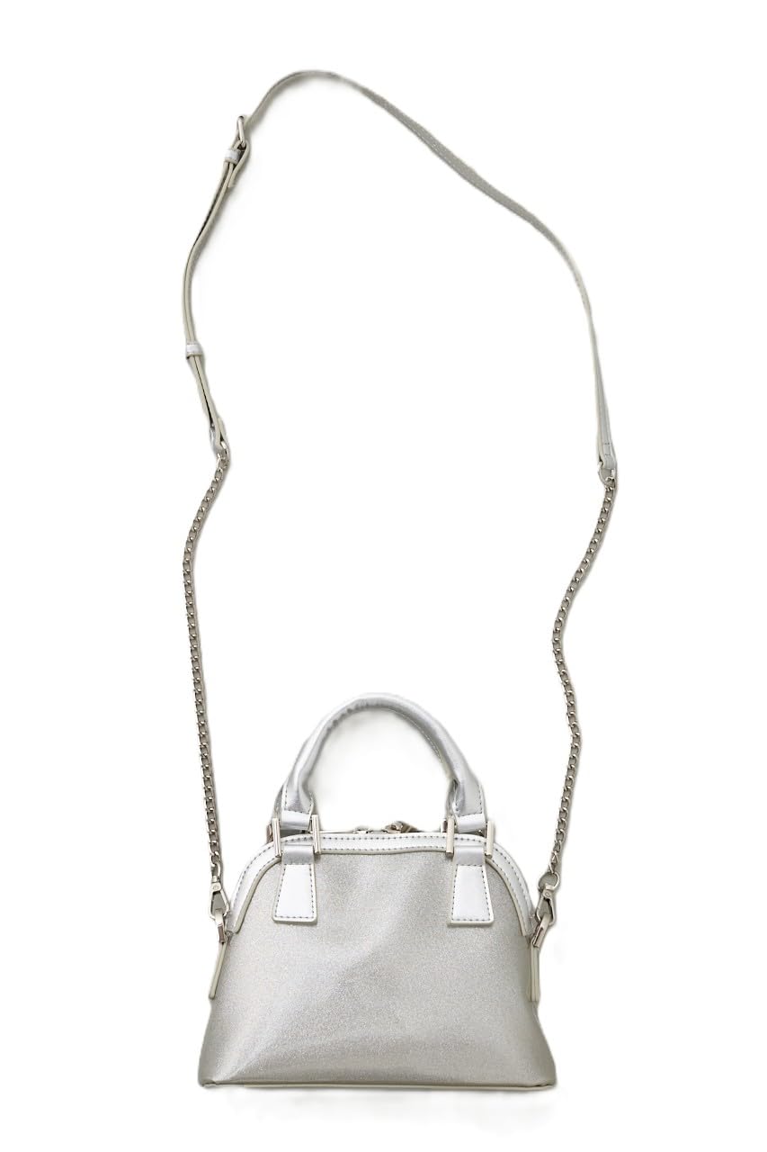 

AZUL by moussy Прозрачная мини-сумка на двойной молнии, женская, 250ISC55-128J, Один размер, SLV