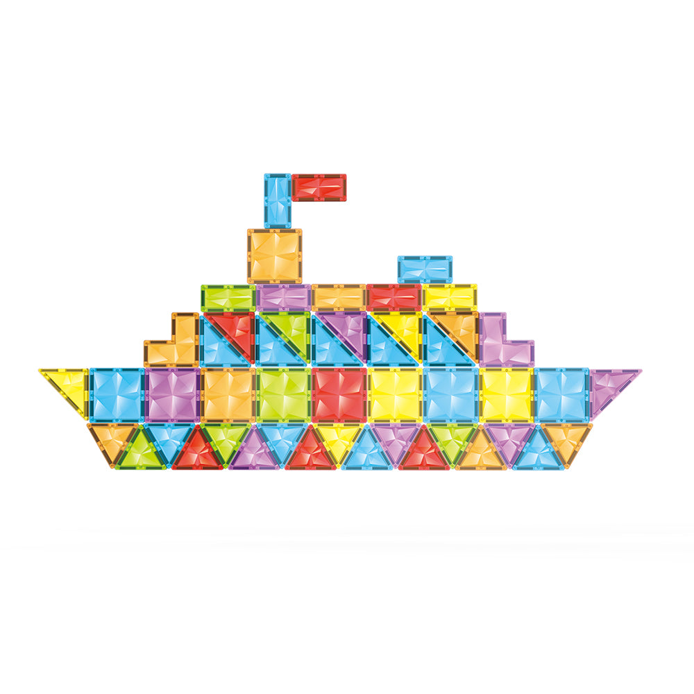 3D magnetic blocks - 100 pieces