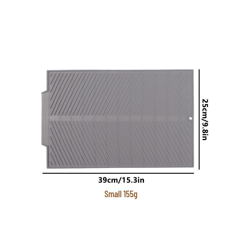 Large Silicone Multi-functional Kitchen Sink Draining Mat