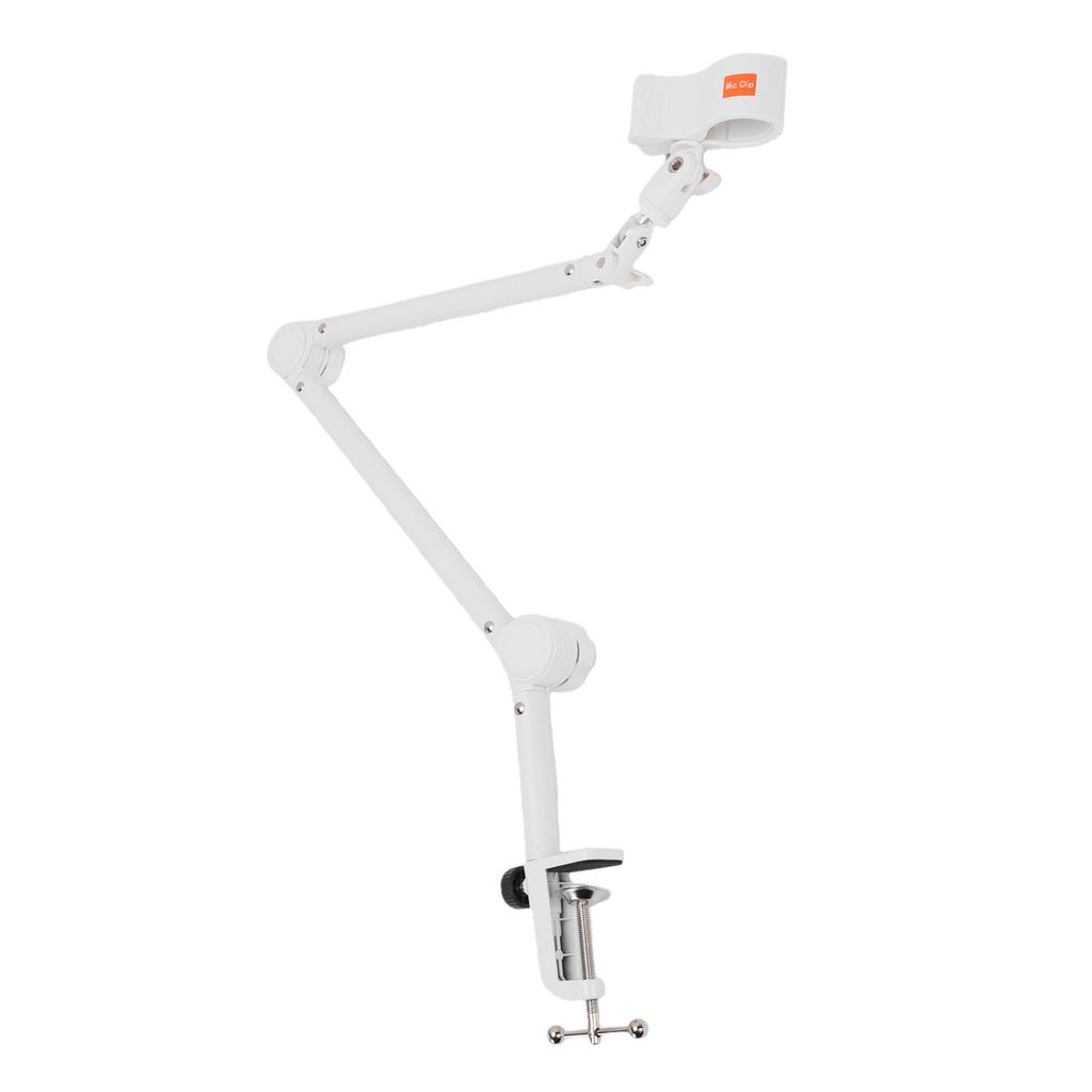 Adjustable Microphone Arm Stand Desk Mic Stand Mount Clamp 1kg Load Bearing Capacity for Studio Recording