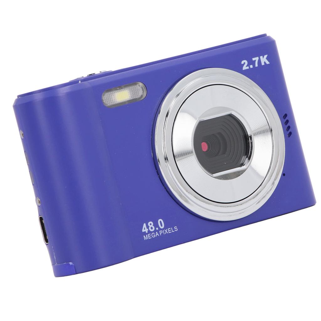 HD 1080P Digitale Videokamera für Kinder, 2,4-Zoll-IPS-Bildschirm, 44 MP, Autofokus, wiederaufladbar, Vlogging