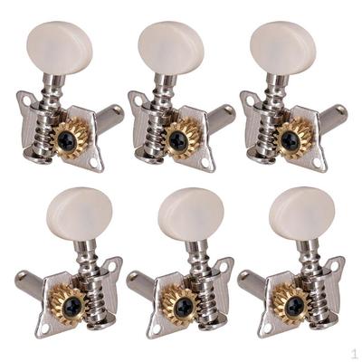 Set of 6 Closed Pegs Guitar String Tuning Key for