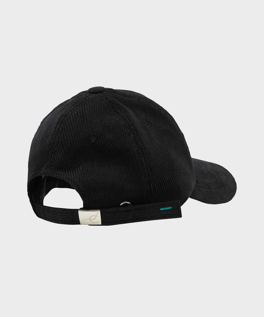 FFEFF STUDIO Signature Wappen Corduroy Ball Cap (Black)