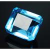 16 Ct CERTIFIED A++ Ocean Blue Aquamarine Loose Gemstone Natural Emerald Cut A2500