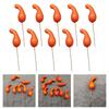 Thin Artificial Spume Pumpkins Permanent Fade Resistant Seasonal Decorative Divisions For Celebratory Displays