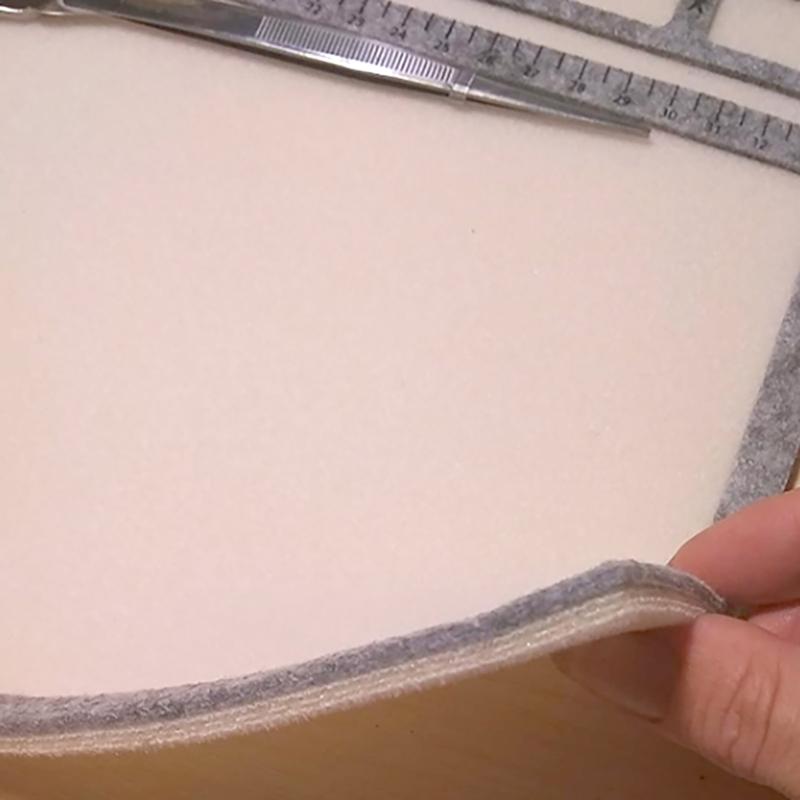 Beading Supplies Flocking Bead Mats Jewelry Making Supplies Soft Flocking Bead Mats Felt Texture for Beading Enthusiasts