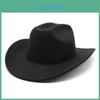 Style Cowboy Hat With Wide Brim For Summer Sun Protection And Breathability