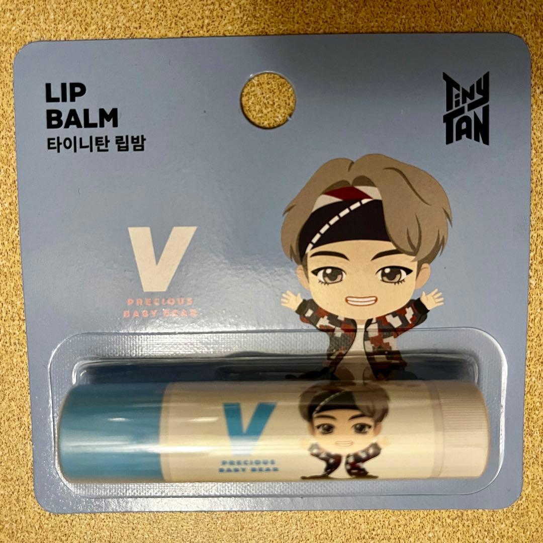 [Б/У] BTS TinyTAN Бальзам для губ V Крем для губ Корейский эксклюзив