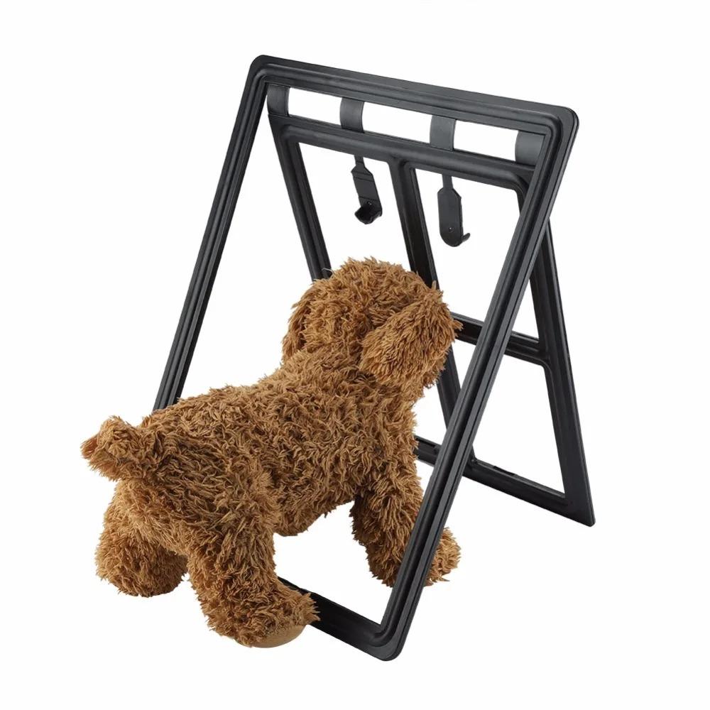 Plastic Pet Screen Door Lockable Sliding Door Screen Pet Tunnel Cat Screen Window Balcony