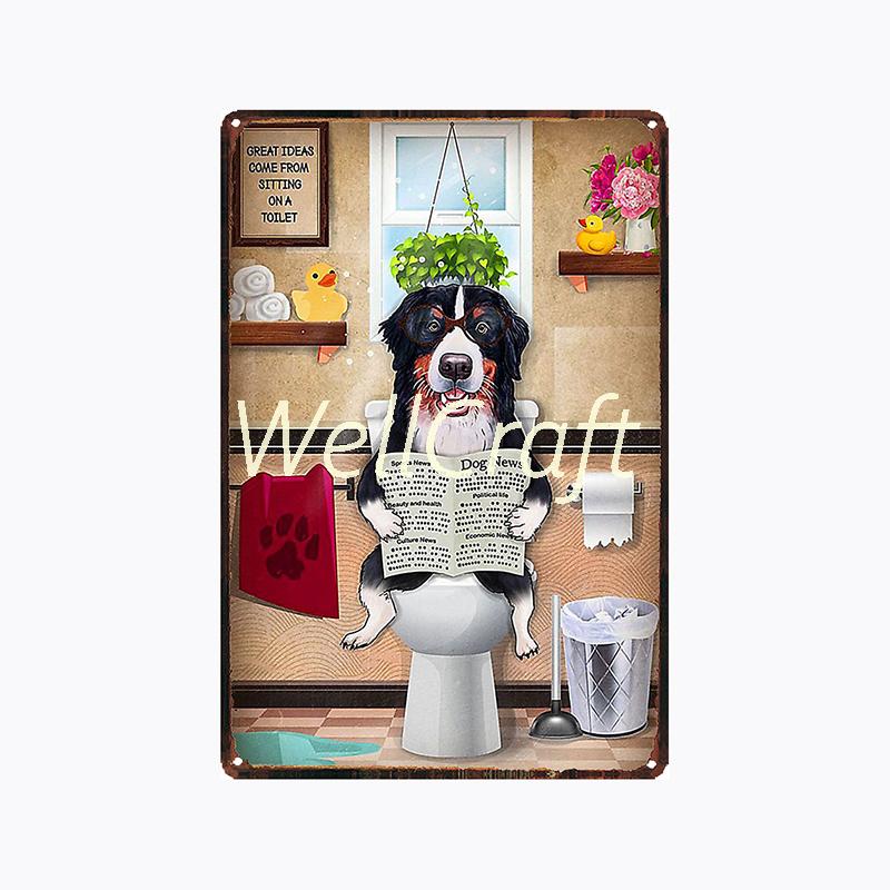 [ WellCraft ] 20*30cm You Are My Sunshine Cat Metal Poster Tin sign Vintage Wall Plaque Decor WX-62-1