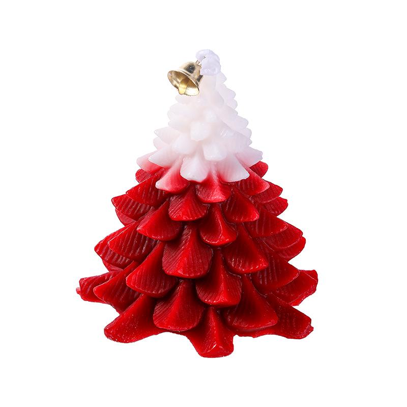 Handmade Christmas Tree Scented Candle: Cute Cartoon Ornament & Creative Holiday Gift