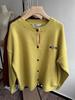 Xiao Wang's Winter Korean-Style Loose Plus Size Casual Knitted Cardigan Sweater