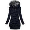 HNXC Women's Fashion Casual Solid Color Print Autumn Winter Long Sleeve Hoodie Classic Exquisite