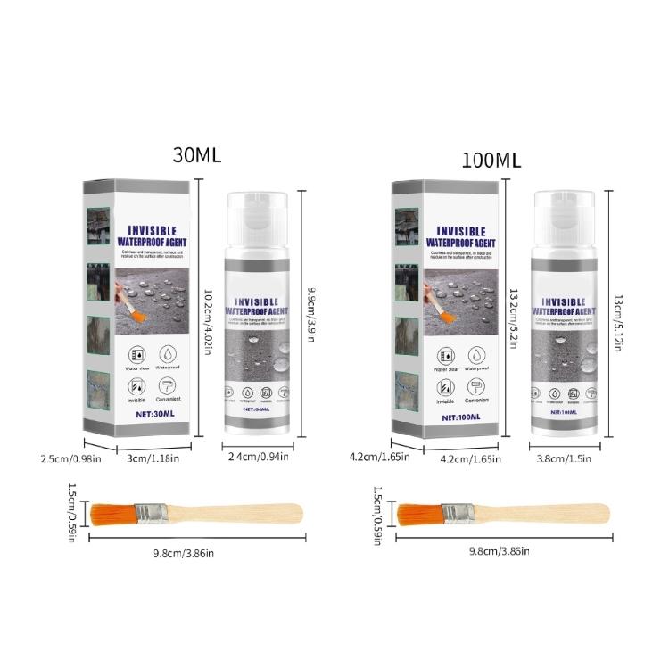 Clear Waterproof Agent Waterproof Wall Roof Repair Set for Tile Wall Roof Wood