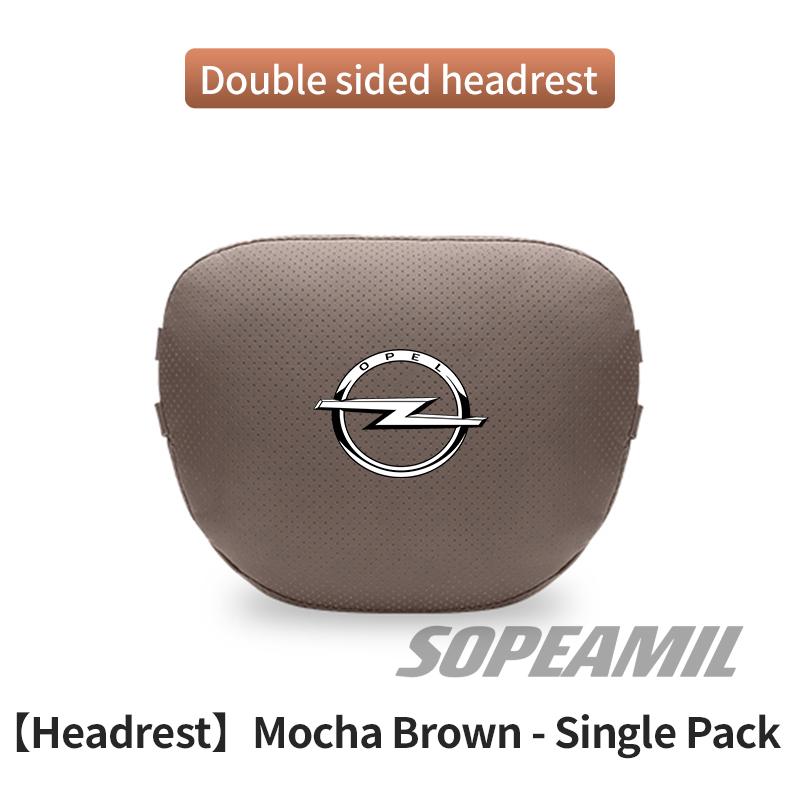 Opel Astra Corsa Grandland Insignia Mokka Vectra GTC Tigra Vivaro Zafira Combo Vivaro Delica Car Bouble-Sided Headrest Backrest