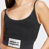 Adidas Originals Trefoil Brand Logo Print Camisole Women Tops Black IC8524