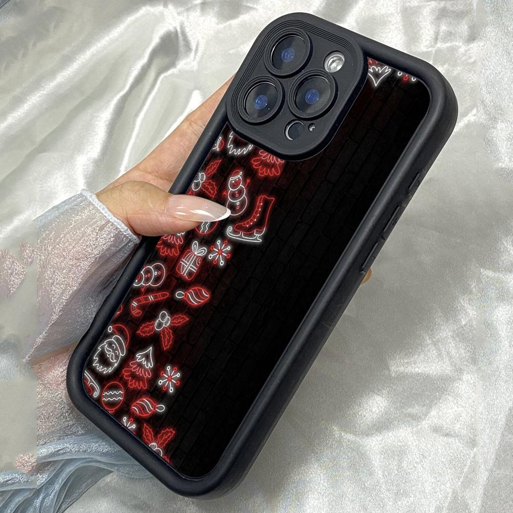 

JT58 Красивый Рождественский Призрак Эстетика Realme 15 Huawei Honor 70 90 Lite Infinix Tecno itel Motorola Google Все Модели Ангельские Глаза Мягкий ТПУ Чехол для Телефона Huawei Nova 3 чёрный