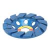 Grinding Cup Wheel 4 Inch Diamond Grinding Disc Angle Grinder Wheel for Polishing Blue