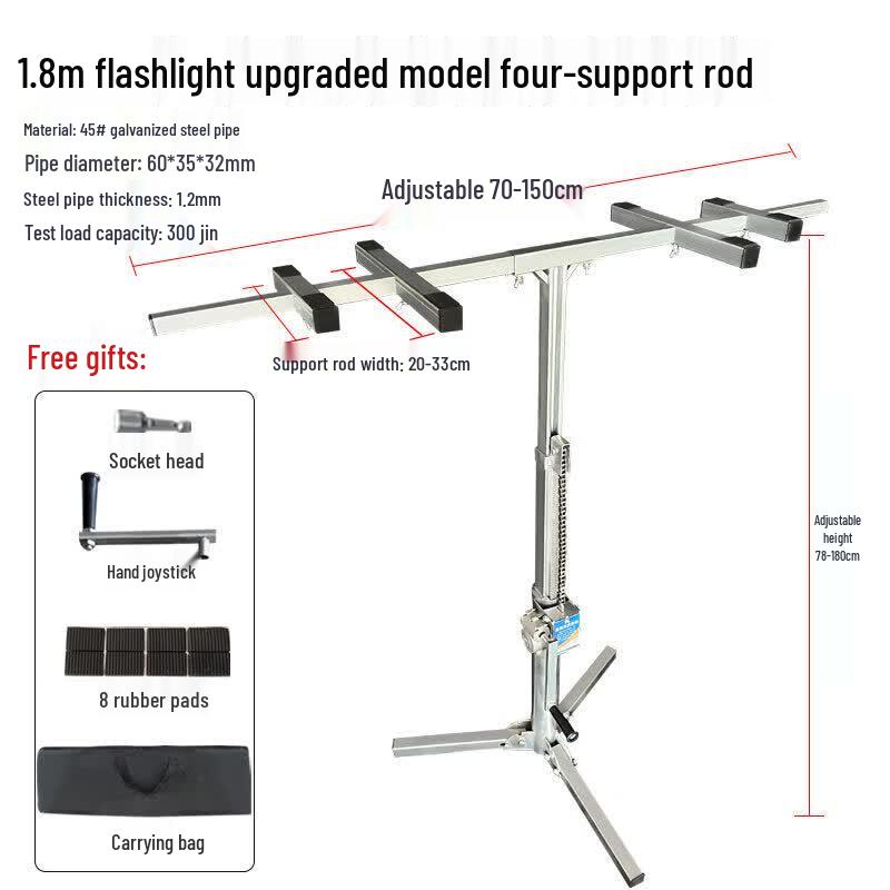 JPHZNB Upgraded Folding Cabinet Installation Bracket