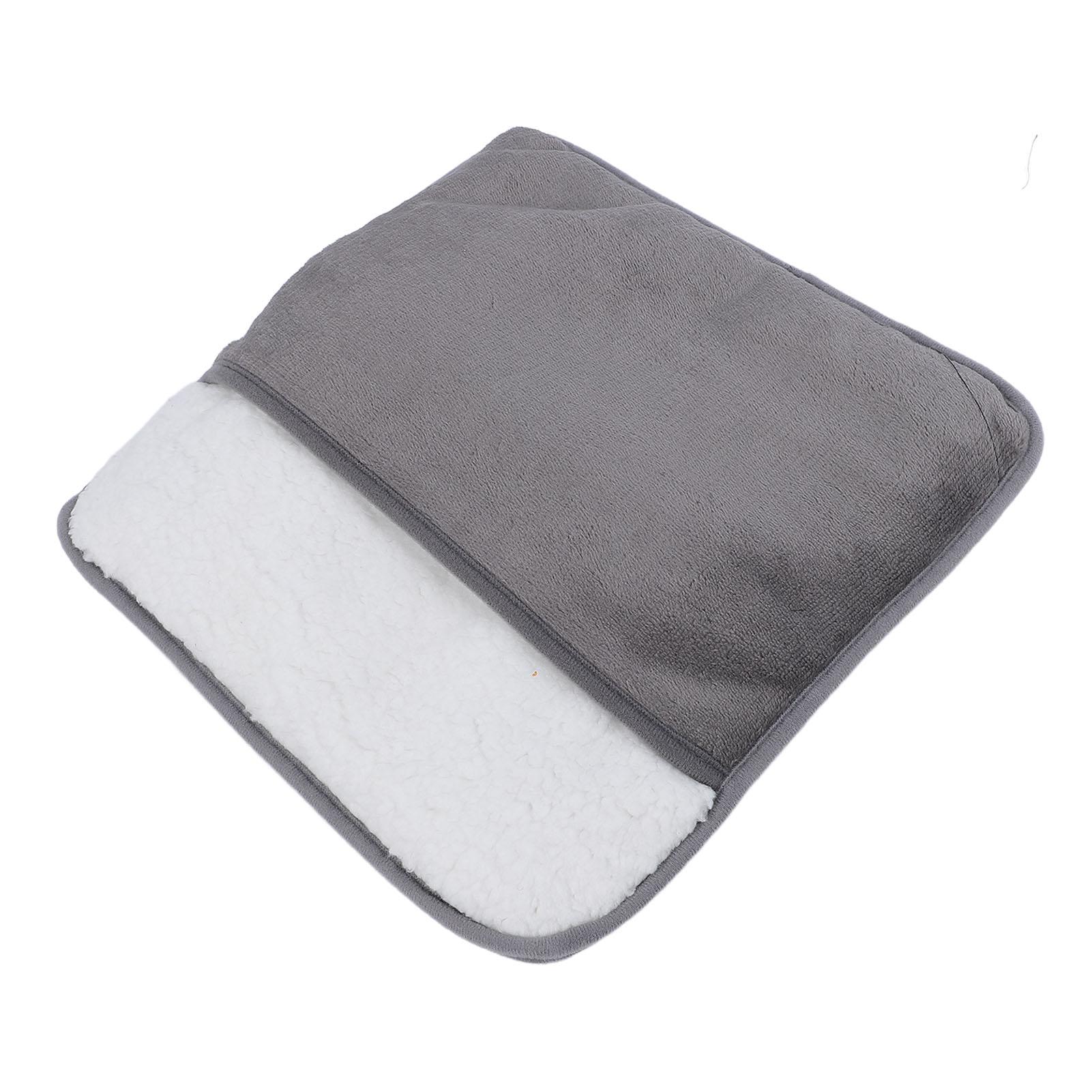 

Электрическая грелка для ног с подогревом, мягкий хлопок, USB-подключение, греющая подкладка для ног для кровати, под стол, офис, дом, рождественские подарки