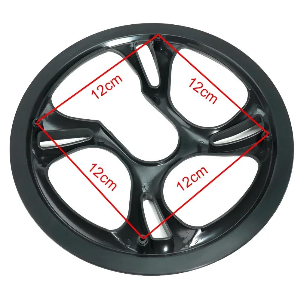 48T 12cm MTB Bicycle Bike Crankset Chain Wheel Cover Guard Protector Bike Chain Wheel Ring Protective Cover Cycling Tools