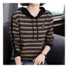 Navava Men NT1356 Casual STriped Long Sleeve Hoodie T shirT