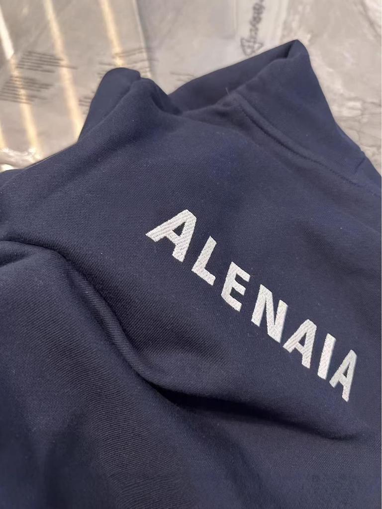 Modna bluza z haftowaną literą dla dzieci na jesień/zimę 2026 - Przytulny europejski/amerykański styl dla chłopców i dziewcząt