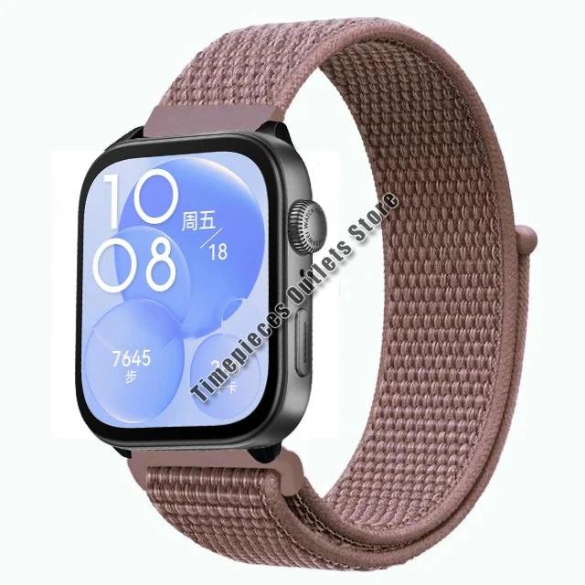 Nylon Loop Strap For Huawei Watch Fit 3 Sport Breathable Replacement Bracelet Wristband For Huawei Watch Fit 3 Belt Accessories