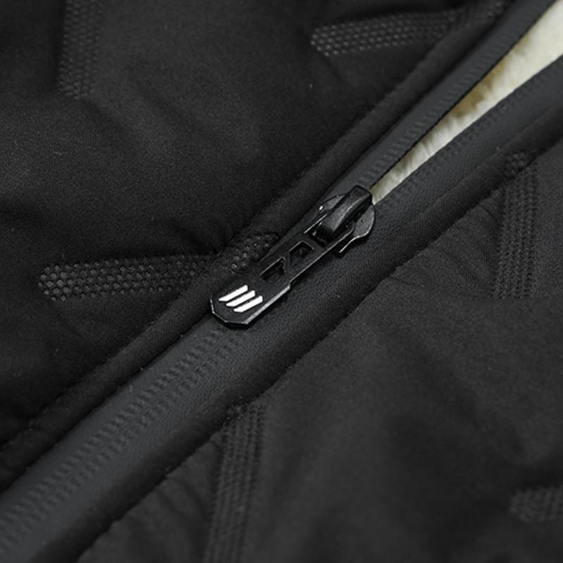 Men's Fleece Cotton Jacket Windproof Waterproof Stand Collar Coat Faionable Urban Sle Long Sve Coat Jacket