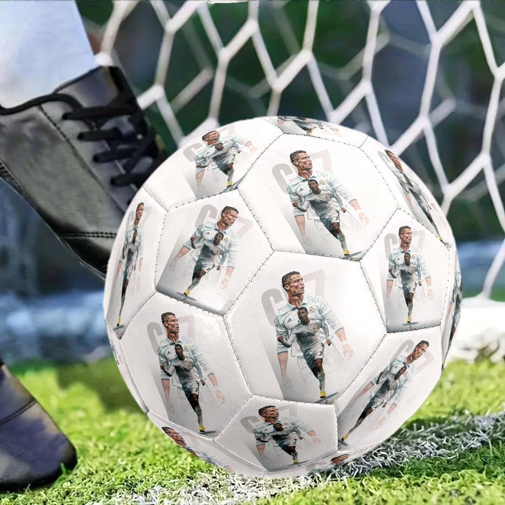Cristiano Ronaldo23 Size 5 Football Machine-Stitched Indoor/Outdoor Training and Matches Surprise Collection Gift