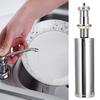 300ml Stainless Steel Soap Dispenser Liquid Detergent Hand Pump for Home Kitchen Sink Use