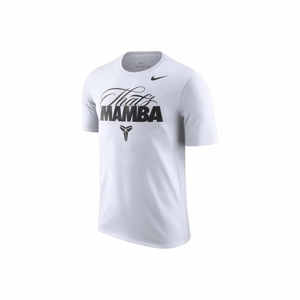 Nike Men's White Loose Fit Crew Neck T-Shirt with Letter Print HQ2113-100