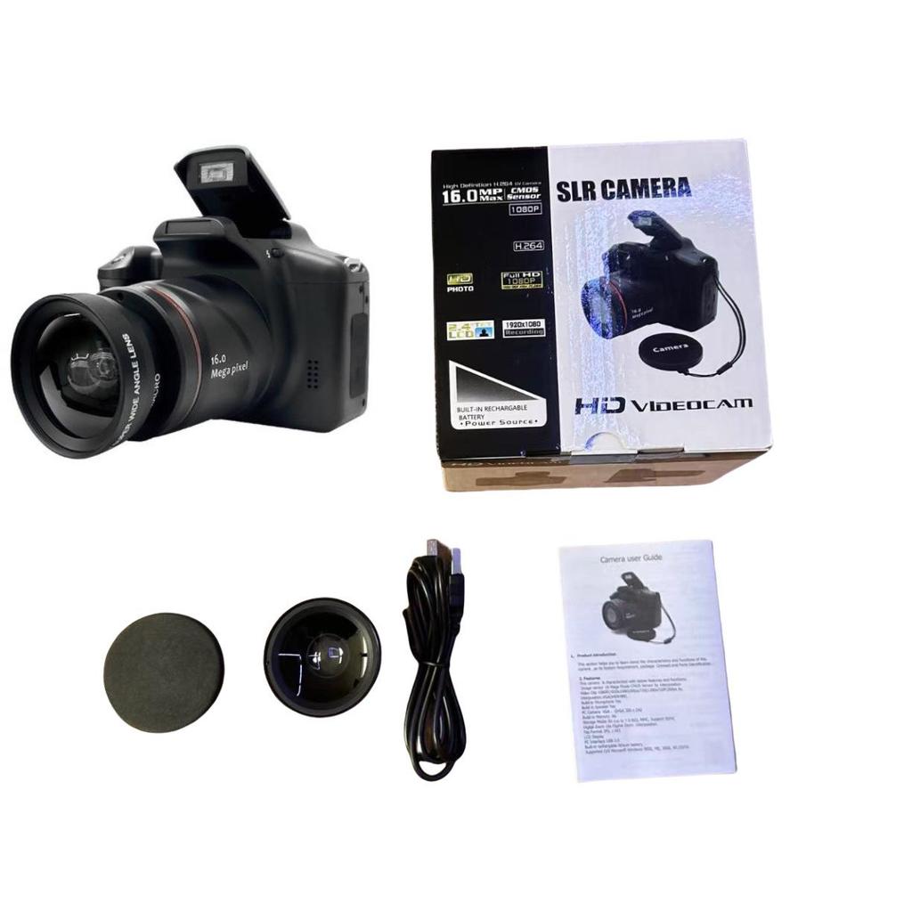 English Version Rechargeable 16MP HD Mini DSLR Camera XH05S