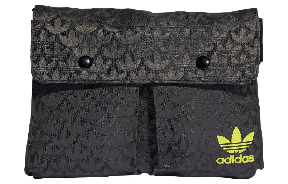 Adidas Originals Adidas Recycled Material Jacquard One Shoulder Handbag Regular Women s Black II3415