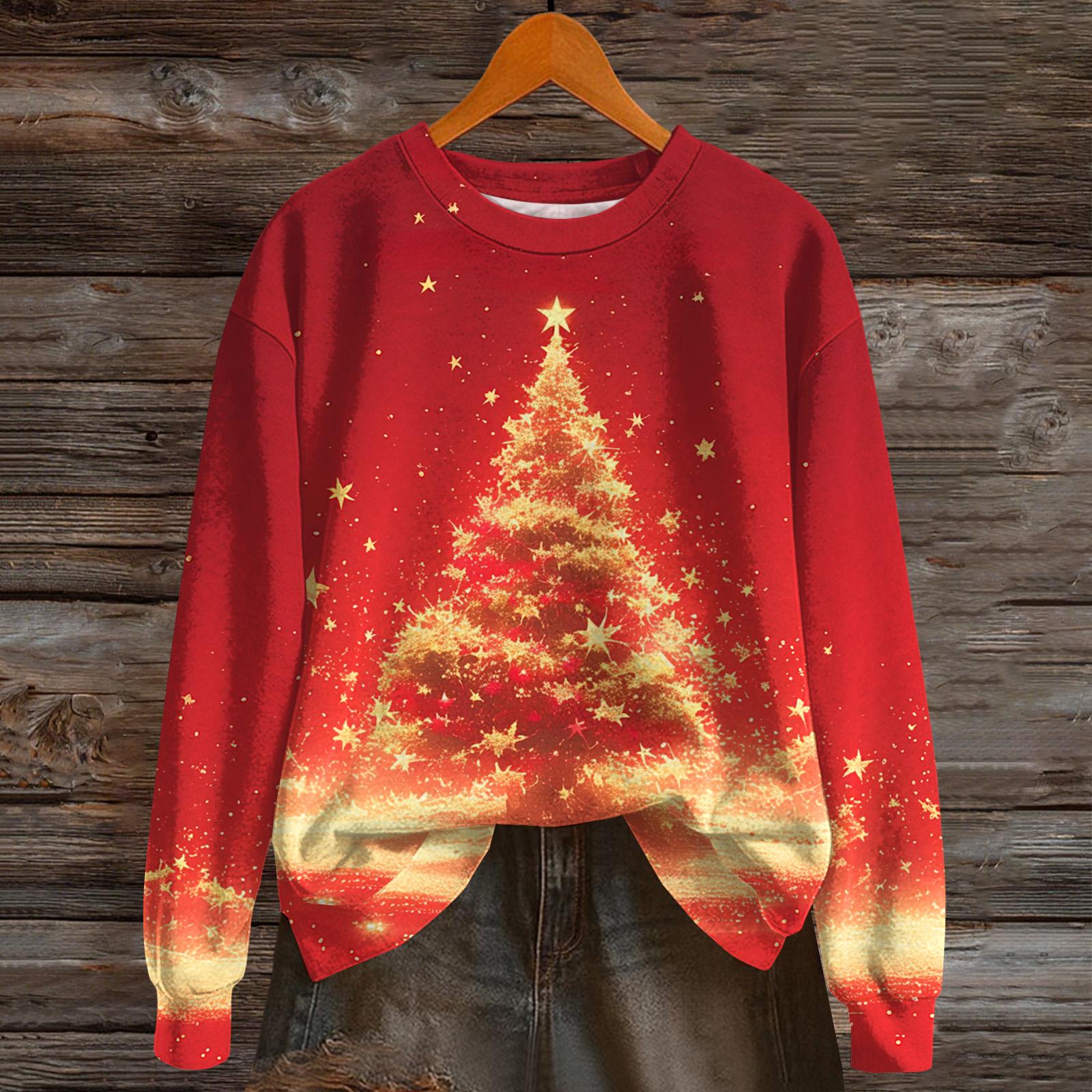 

Женская мода с длинным рукавом, рождественский принт «Снеговик-снежинка», куртка, кардиган XL винный