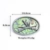 Zinc Alloy Double Gun Deer Design Hunting Belt Buckle