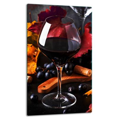 GLASS PLATE BOARD PANEL TABLETOP 30x52 WINE