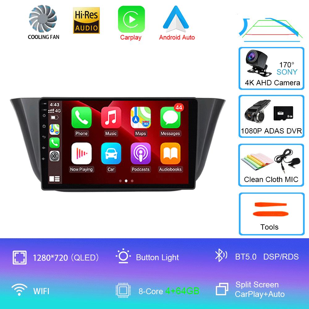 Android14 Für Iveco Daily 2014 2015 2016 2017 + Autoradio Player Stereo Multimedia WIFI BT GPS Navigation Player QLED Bildschirm