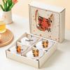 4 Ceramic Bowls - 2 Box Gift Set