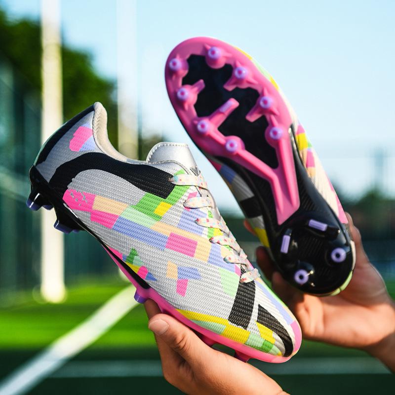 Spike football shoes men's low-top artificial flat broken nails youth shoes competition training shoes