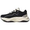 Maxxwavy Comfortable Versatile Fabric Mesh Non-Slip Wear-Resistant Low-Top Running Shoes Women Running Shoes Beige Black IF8754