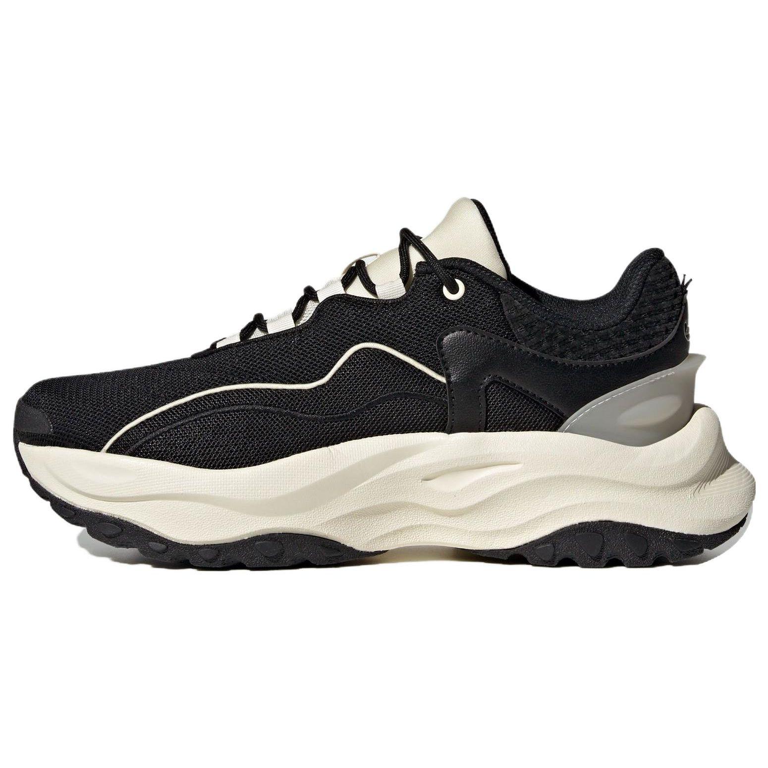 

Adidas Maxxwavy Comfortable Versatile Fabric Mesh Non-Slip Wear-Resistant Low-Top Running Shoes Women Running Shoes Beige Black IF8754 36⅔