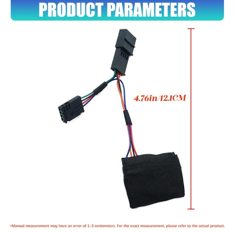 ABS Construction Steering Lock Bypass Simulator Cable Easy Installation for TTRS Steering Wheel Emulator Decoders