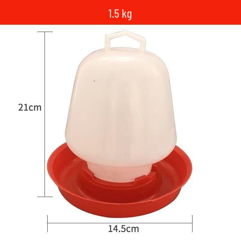 

Automatic Chicken and Duck Watering Trough with Thickened Water Bottle for Poultry Farming